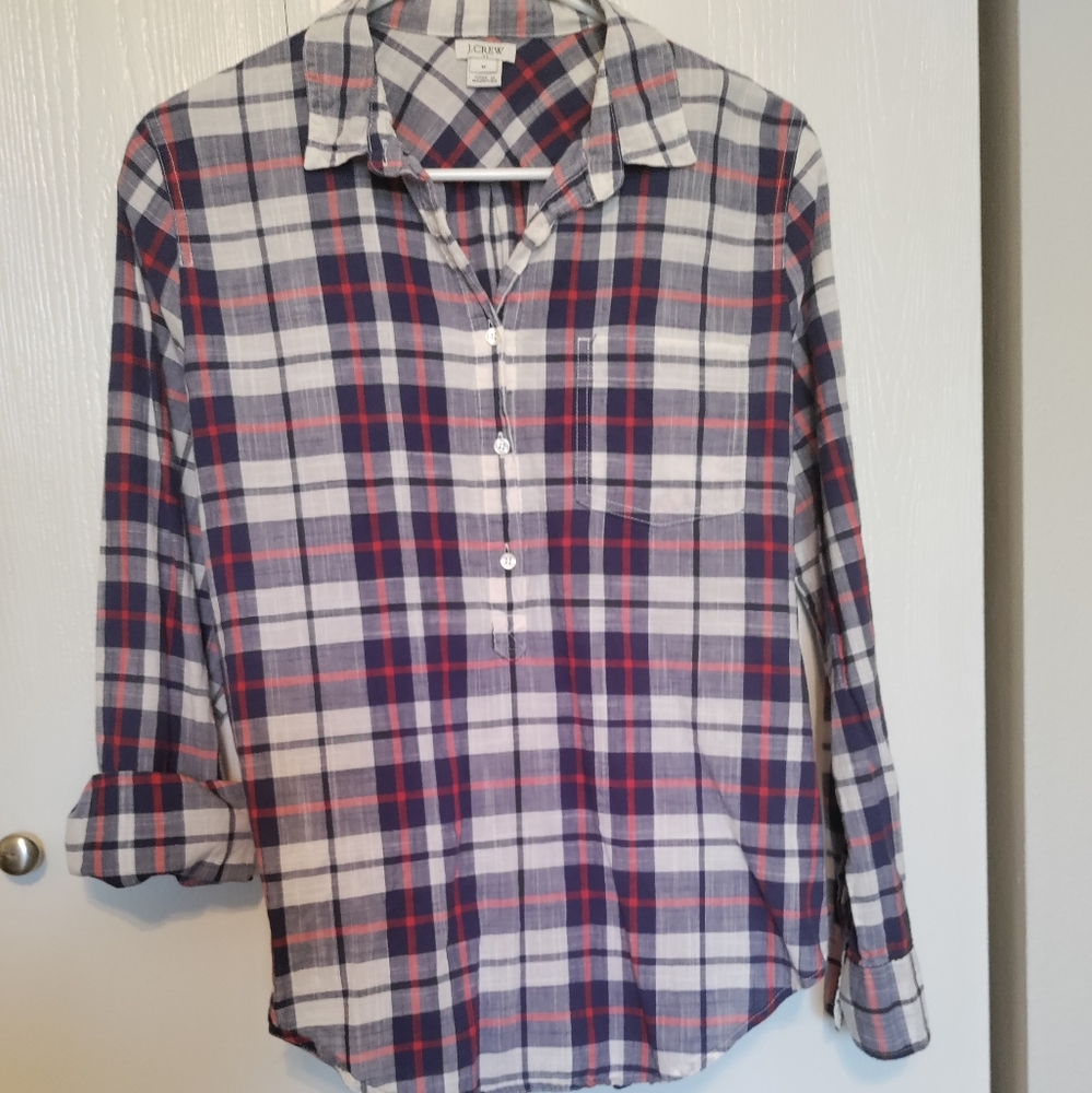 J Crew Factory Button Up - image 8